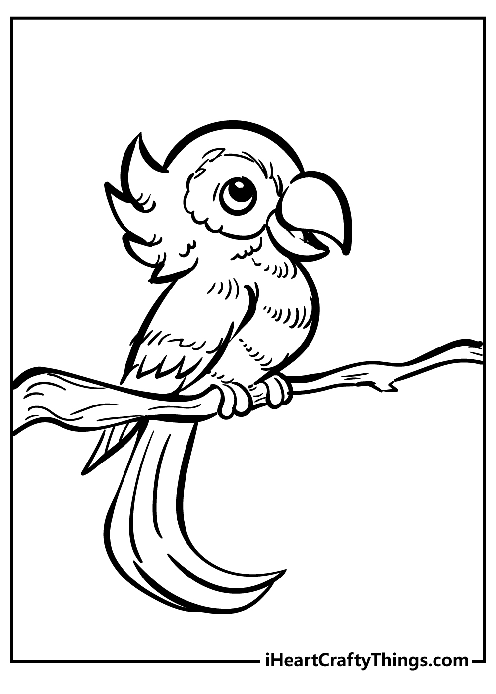 90 Printable Coloring Pages Of Birds 22