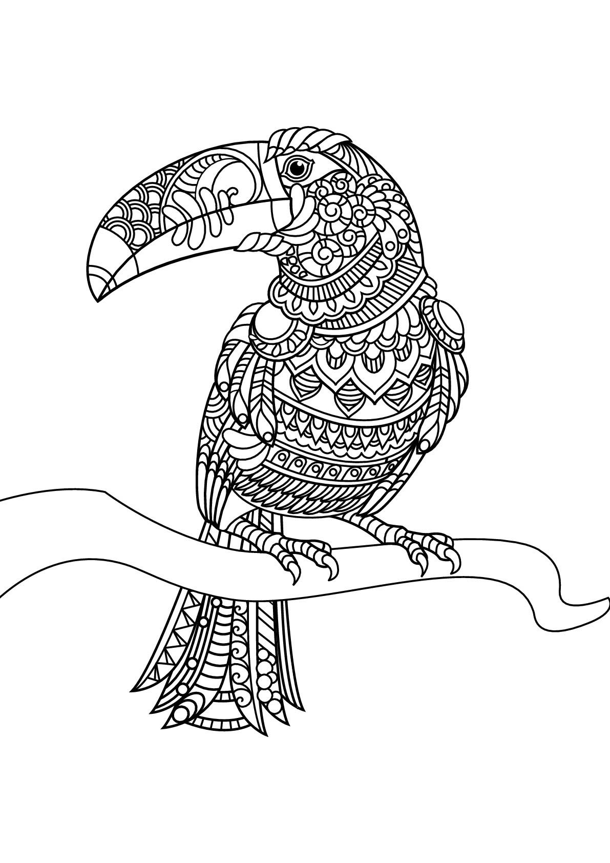 90 Printable Coloring Pages Of Birds 27