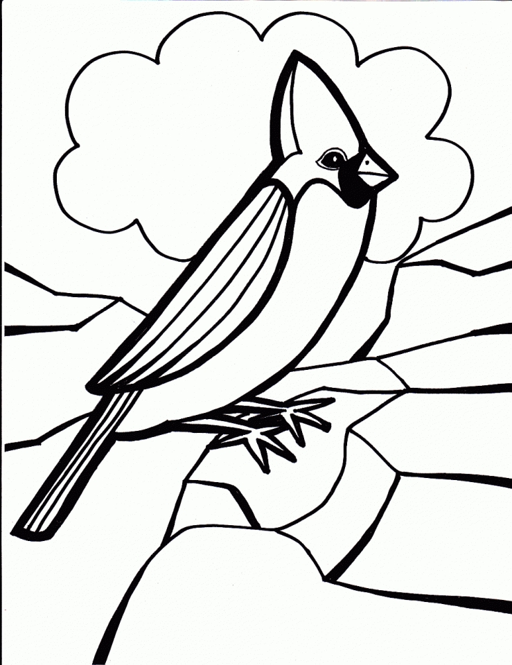 90 Printable Coloring Pages Of Birds 28