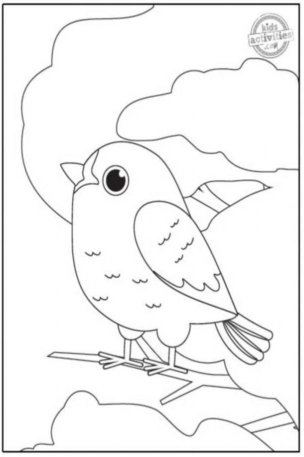 90 Printable Coloring Pages Of Birds 93