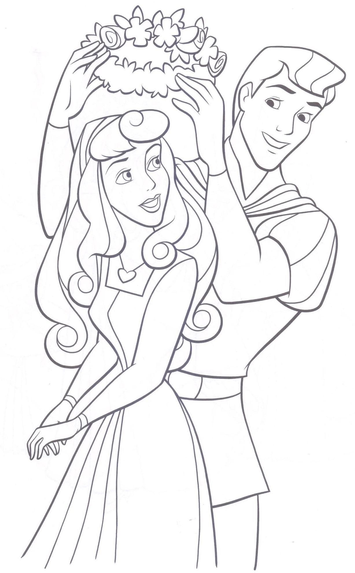 90 Printable Coloring Pages Princesses 18