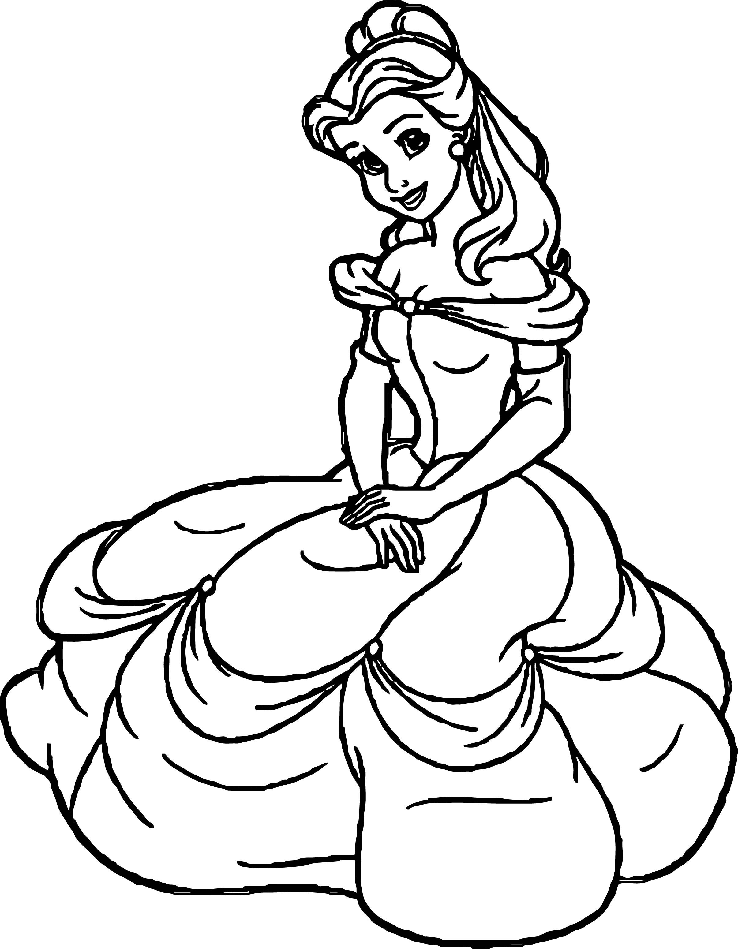 90 Printable Coloring Pages Princesses 38