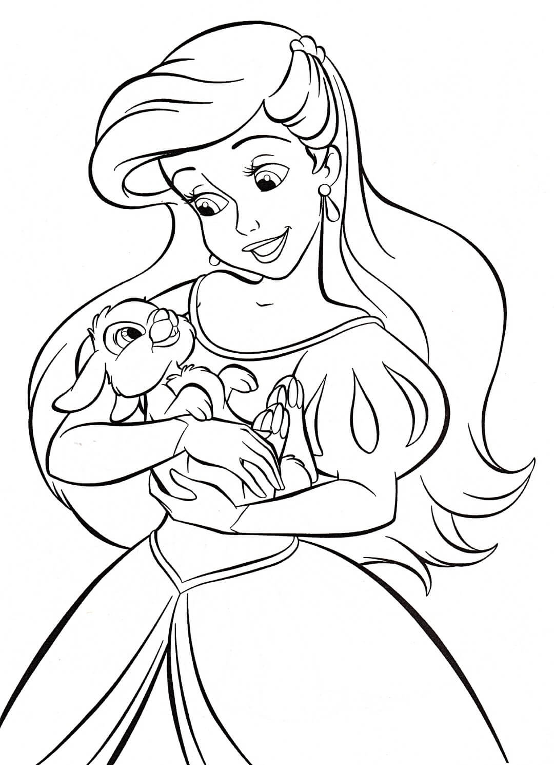 90 Printable Coloring Pages Princesses 41