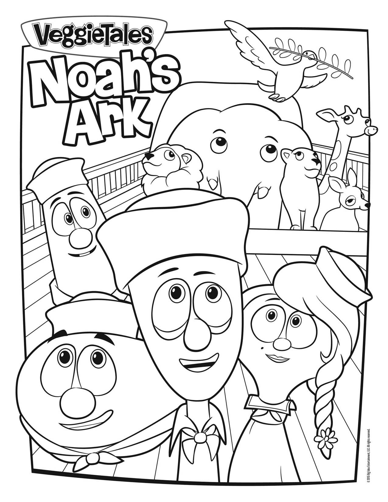 90 Printable Noahs Ark Coloring Pages 84