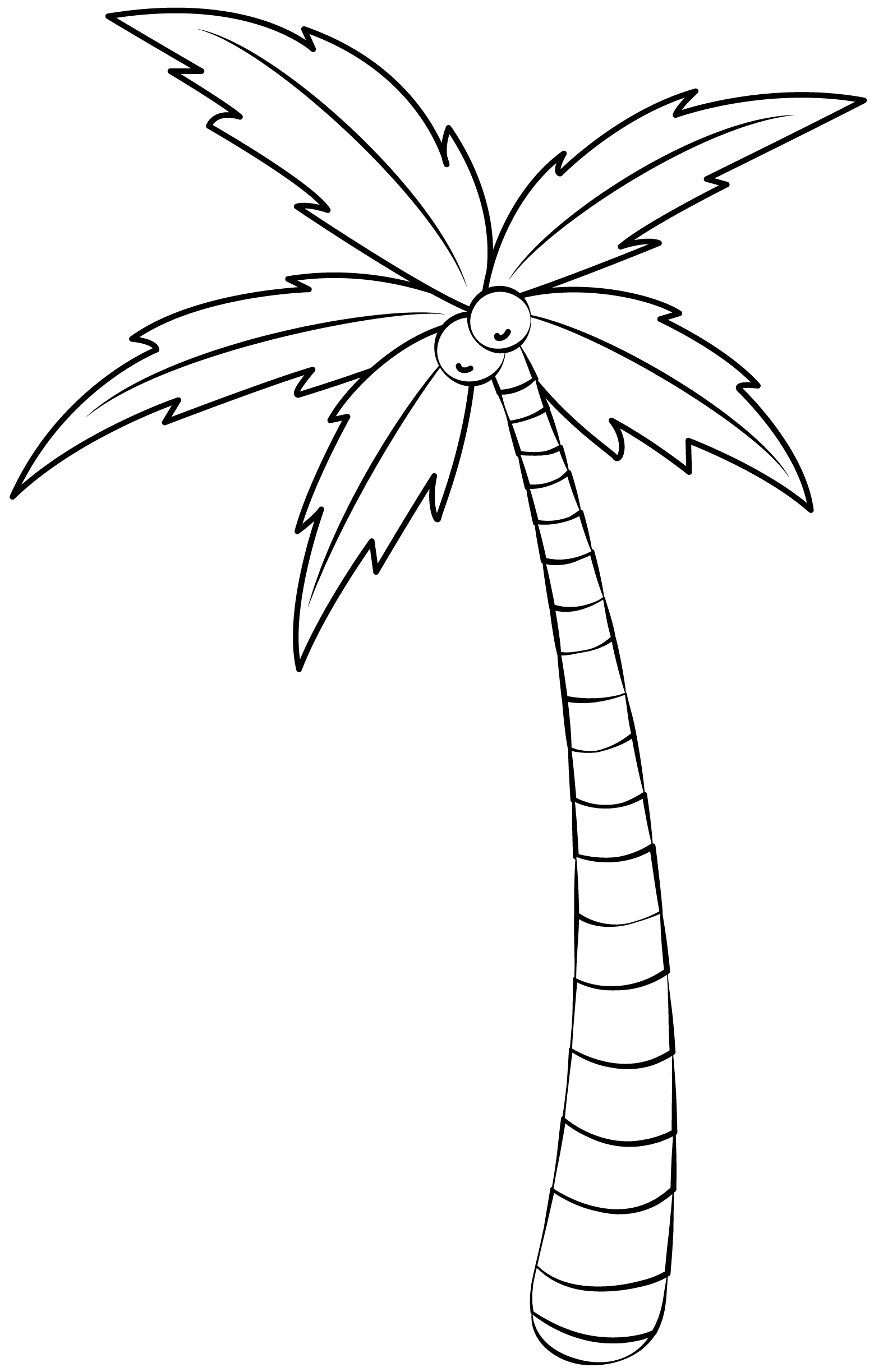 90 Printable Palm Tree Coloring Pages 84