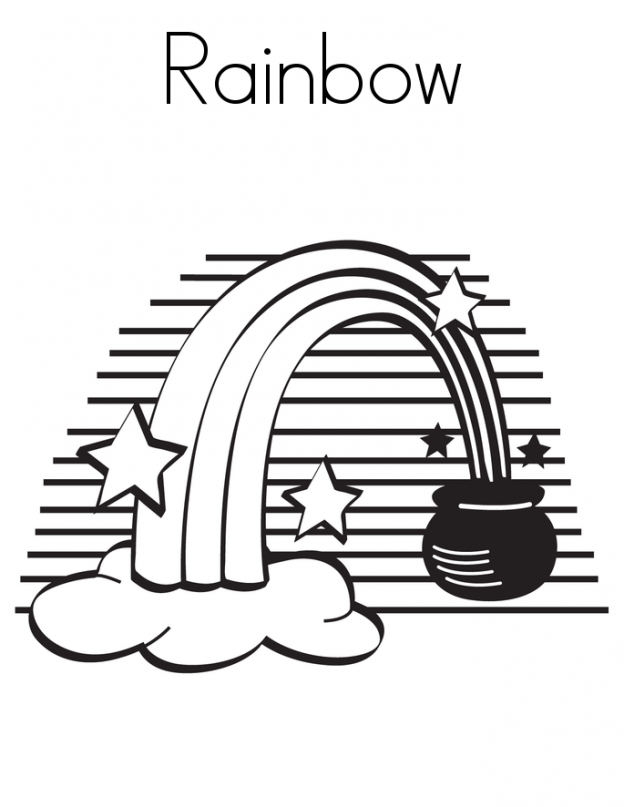 90 Rainbow Coloring Pictures 37