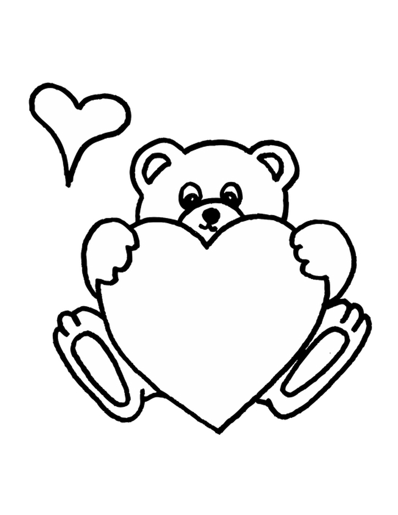 60 Printable Coloring Page Teddy Bear 34