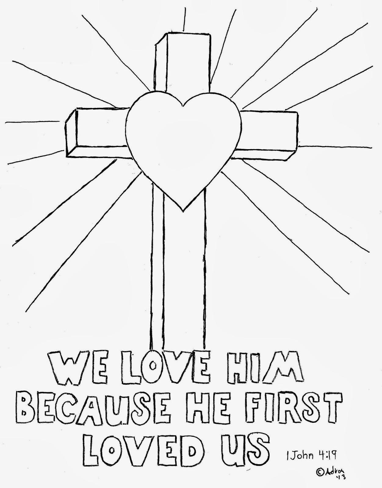 60 Printable Free Religious Coloring Pages 15