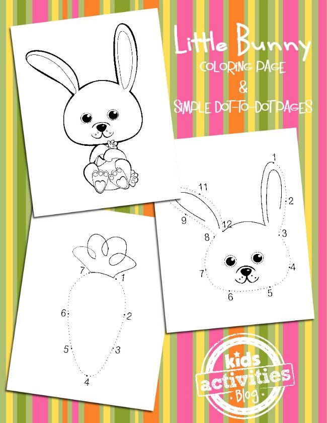 60 Printable Simple Bunny Coloring Pages 48