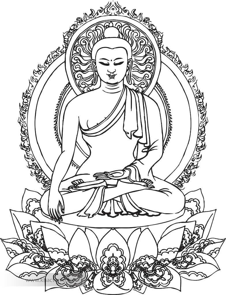 Get 85 Buddha Coloring Page Ideas 36