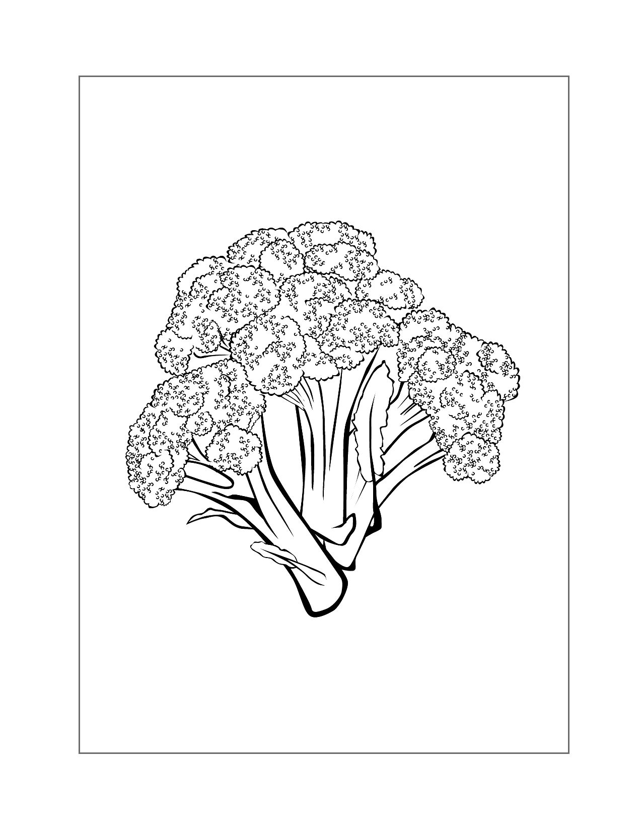 Get 85 Coloring Pages Of Broccoli Ideas 37