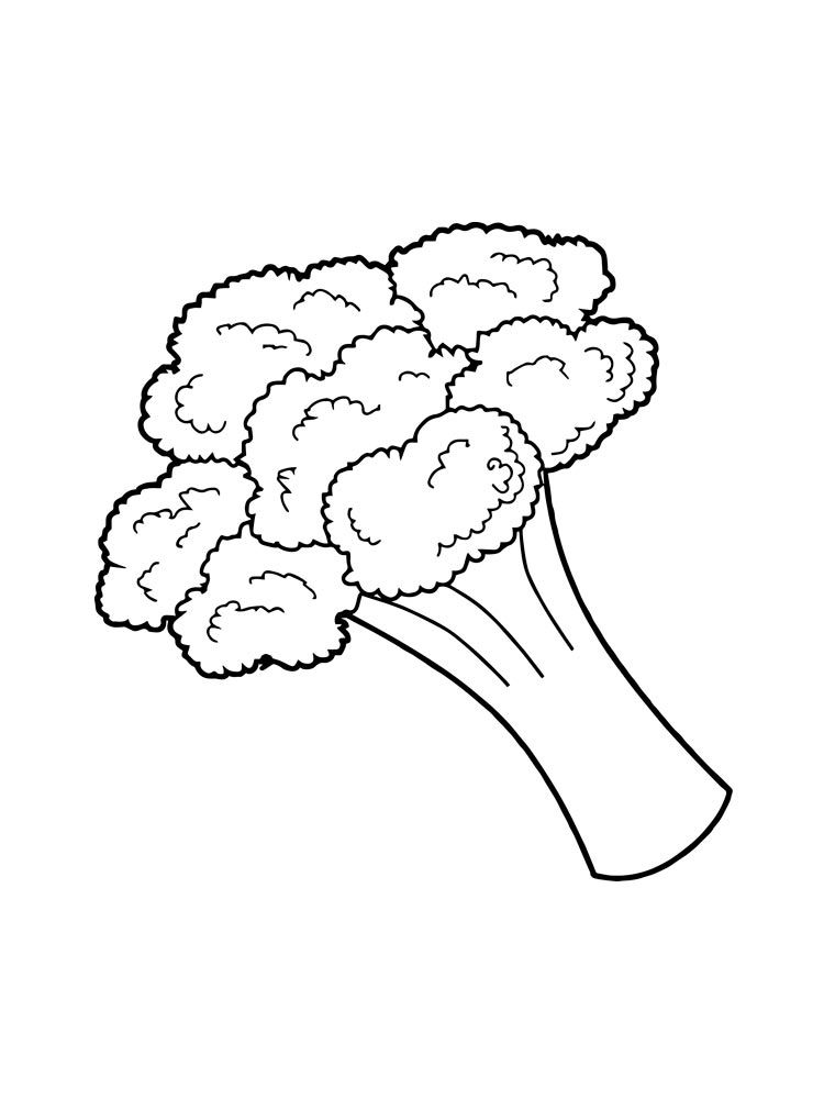 Get 85 Coloring Pages Of Broccoli Ideas 57