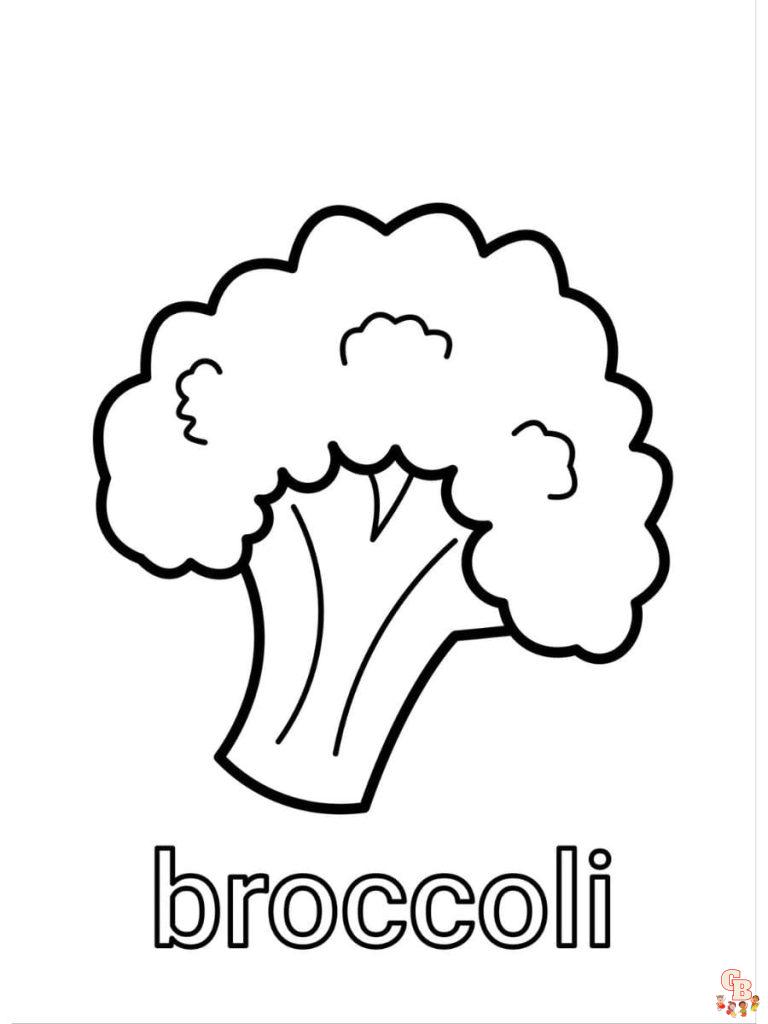 Get 85 Coloring Pages Of Broccoli Ideas 59