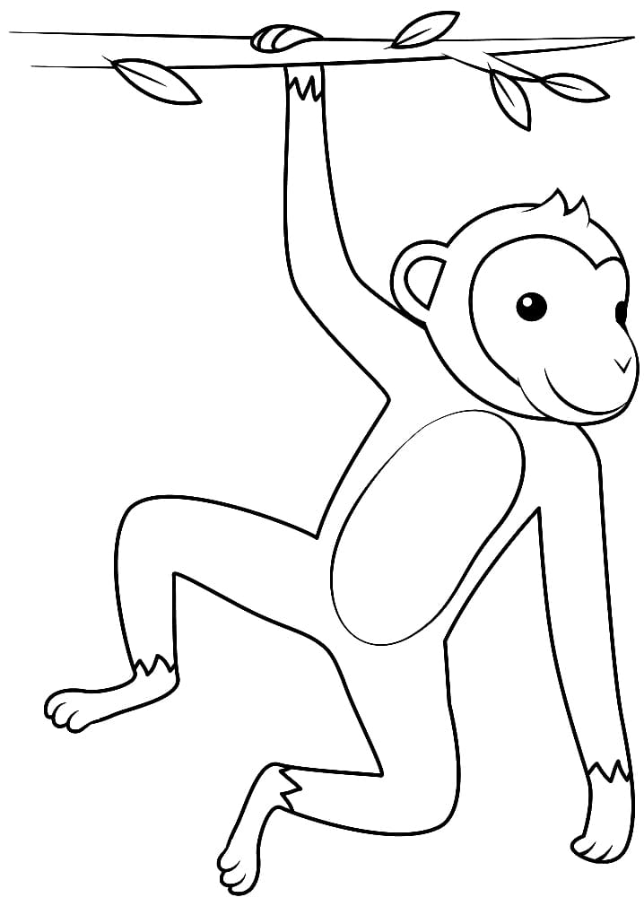 Get 85 Coloring Pages Of Monkeys Ideas 47