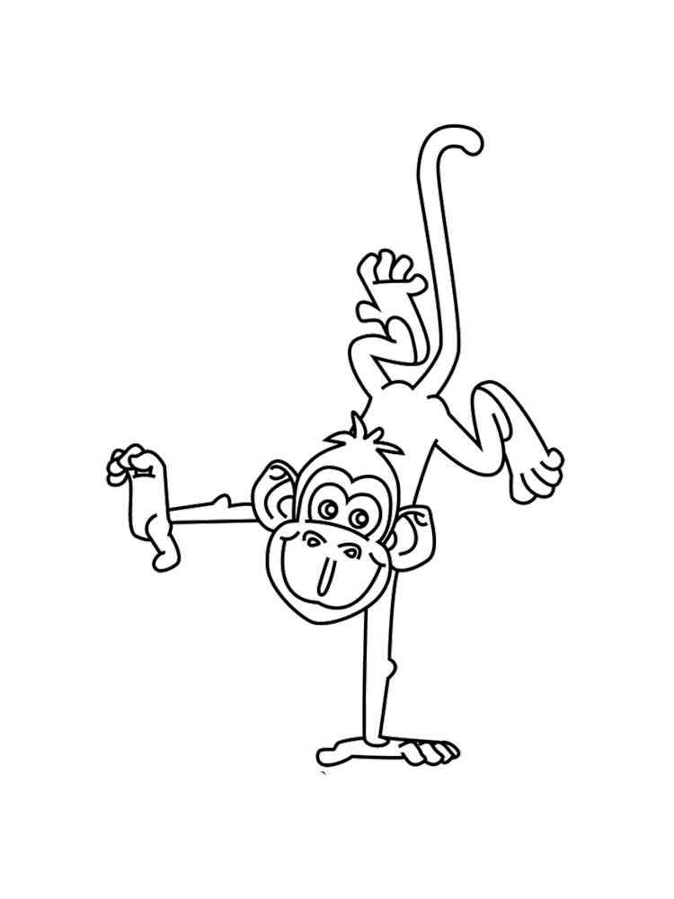 Get 85 Coloring Pages Of Monkeys Ideas 63