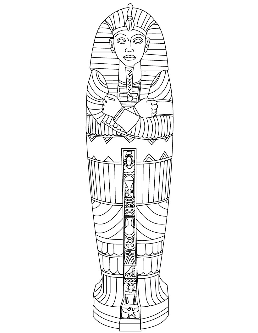 Get 85 Egypt Coloring Pages Ideas 1