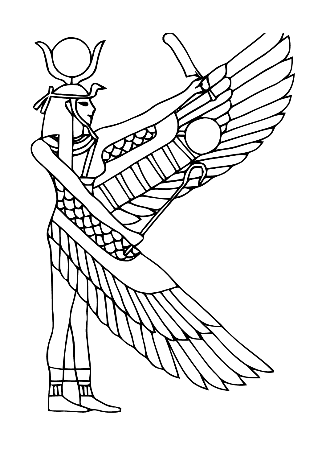 Get 85 Egypt Coloring Pages Ideas 4