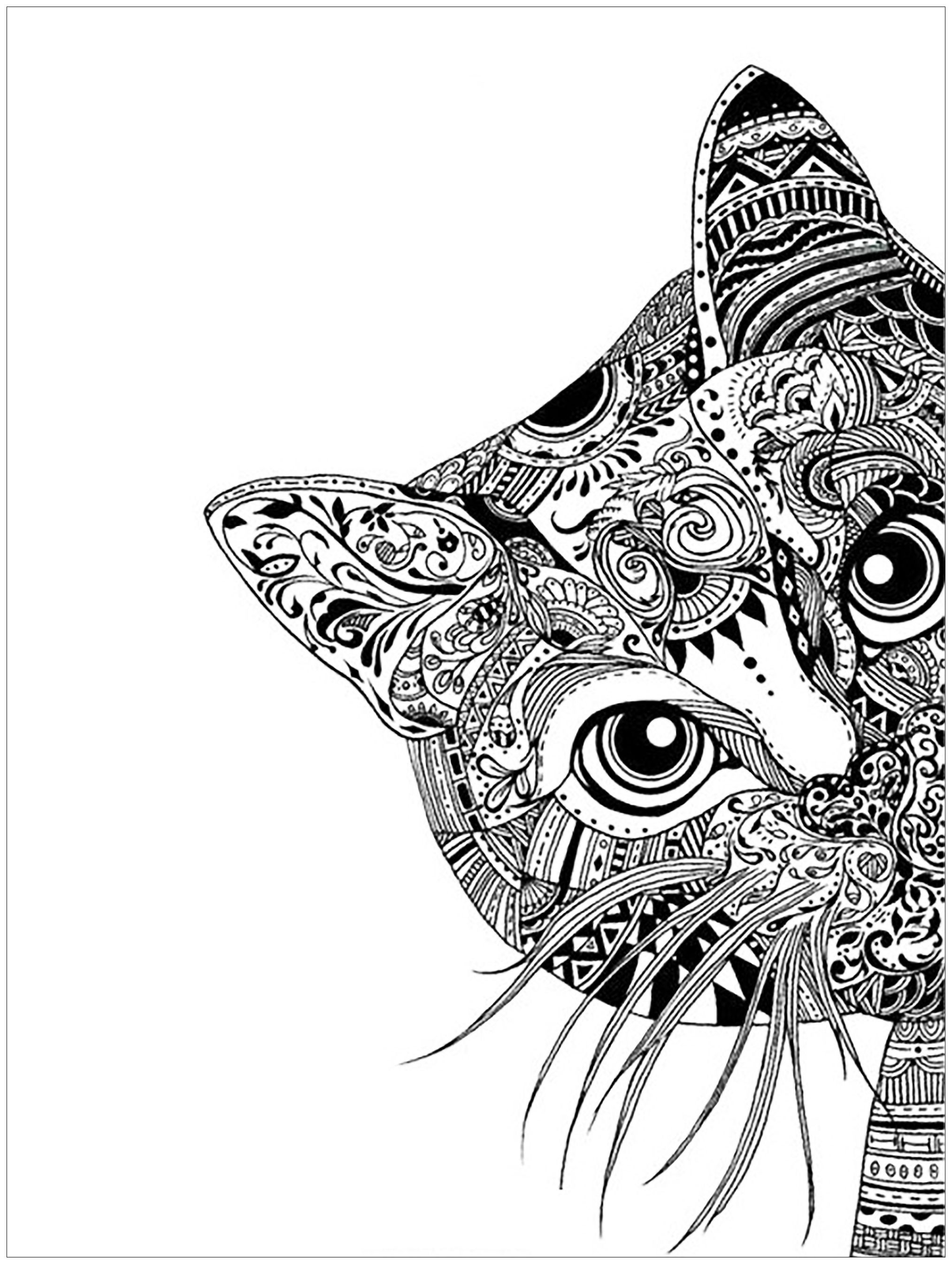 Get 85 Hard Coloring Pages Of Animals Ideas 5