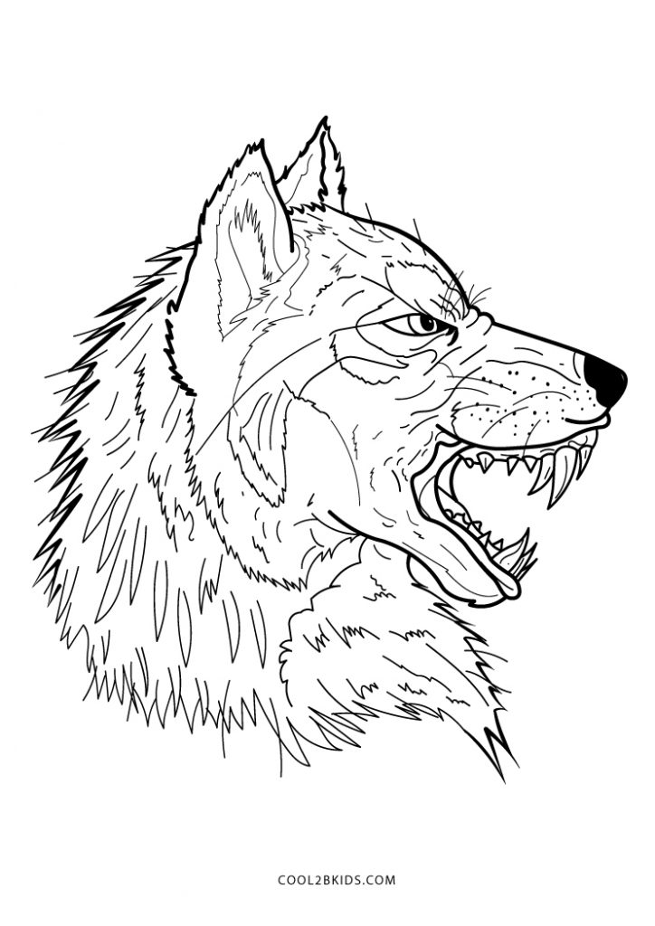 Get 85 Wolf Coloring Book Ideas 8