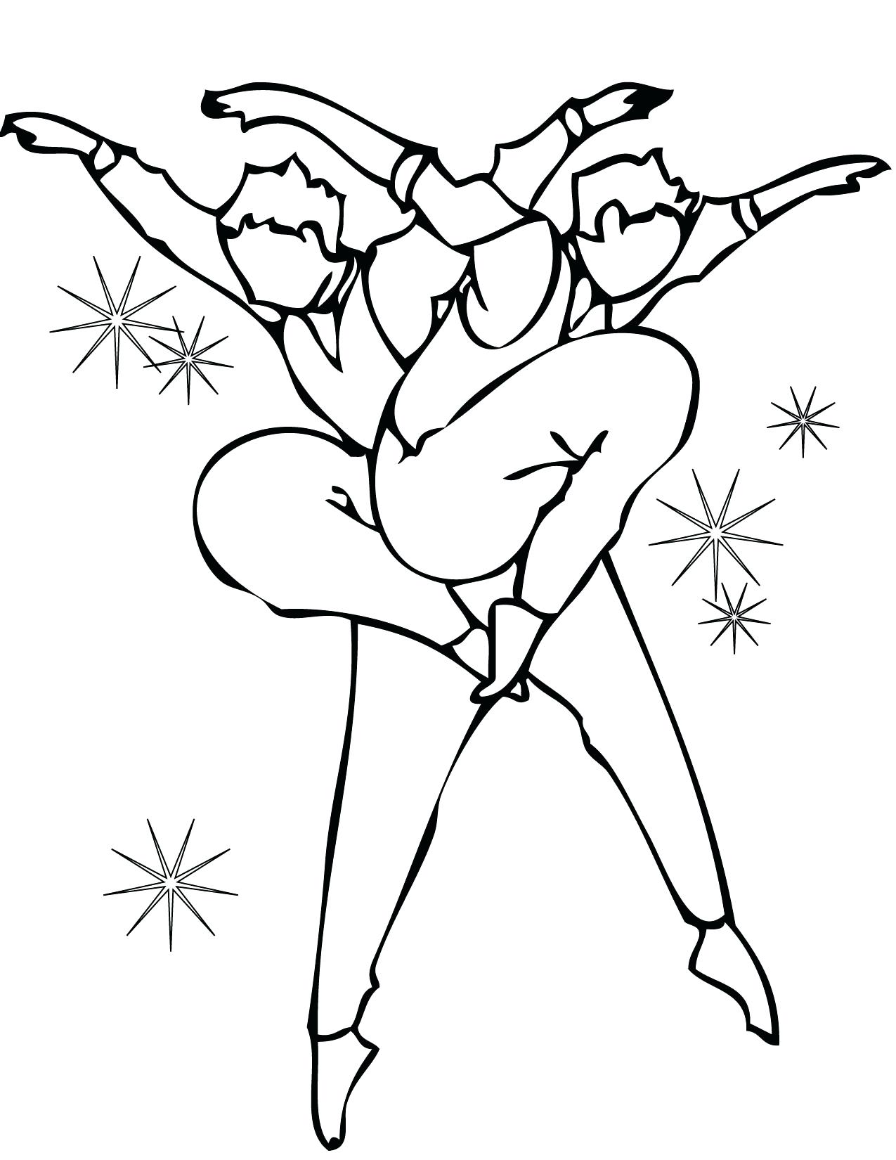 35 Printable Coloring Pages Dance 17