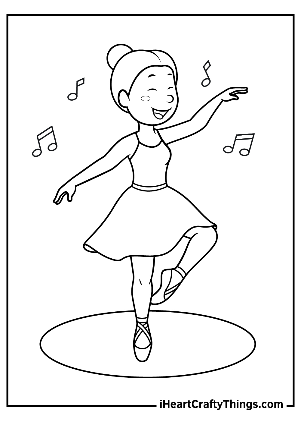 35 Printable Coloring Pages Dance 25